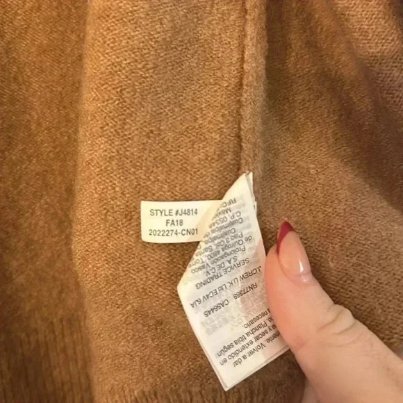 MADEWELL MERINO WOOL/Alpaca Blend Open Front Cardigan XS - Picture 3 of 5